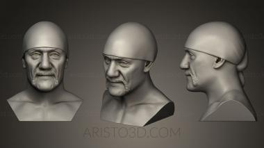 Busts and bas-reliefs of famous people (BUSTC_0254) 3D model for CNC machine